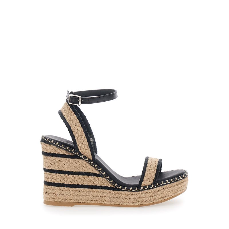Castaner Women Bera Wedges With Beige Fabric Upper For Women